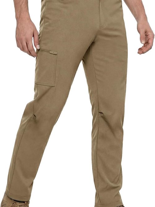 Mens Hiking Pants Quick Dry Lightweight Casual Waterproof Cargo Pants Fishing Travel Camping Outdoor Track Trousers