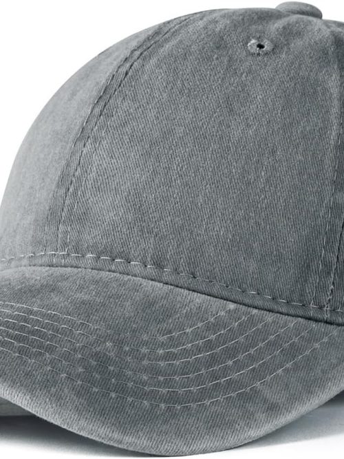 Men Women Baseball Cap-Low Profile Adjustable Washed Cotton Golf Dad Hat